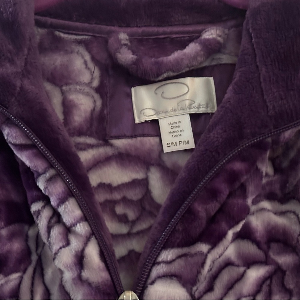 Oscar de la Renta ROBE 💜 S/M. P/M - Picture 5 of 11